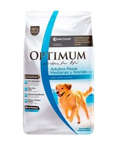 Optimum Perros Adultos Raza Mediana y Grande x 15Kg