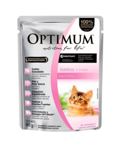 Optimum Gatitos Pouch 12x85g
