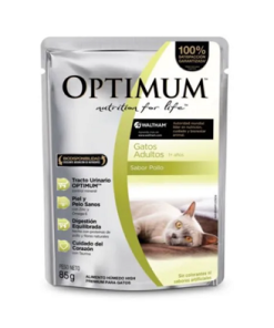 Optimum Gatos Adultos Pouch 12x85g