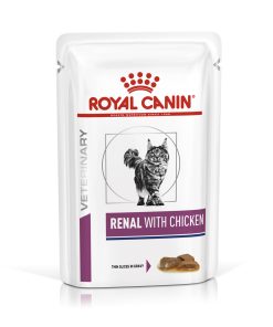 Royal Canin Renal Renal With Chicken Pouch 12x85g
