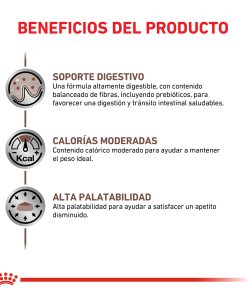 Alternative view of Royal Canin Gastrointestinal Moderate Calorie Feline x 2Kg