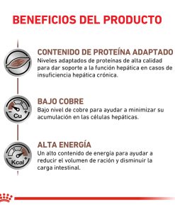 Alternative view of Royal Canin Hepatic Canine Wet Lata 6x200gr