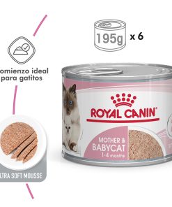 Alternative view of Royal Canin Mother & Babycat Lata 6x196Gr