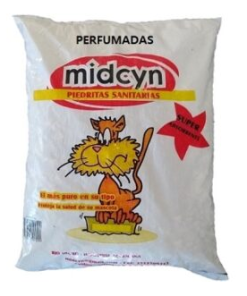 Piedras Sanitarias Midcyn Perfumadas x 20kg (10 Bolsitas de 2kg c/u)