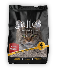 Piedras Aglutinantes Gattos x 4Kg