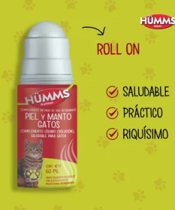 Hümms Snack Líquido Piel y Manto Gatos 60ml
