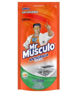 Limpiador de Cocina Mr Musculo Antigrasa Repuesto 450ml