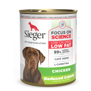 Sieger Wet Reduced Calorie Adult Latas 6x340gr