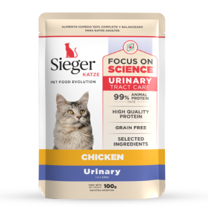 Sieger Katze Chicken Urinary Pouch 12x100gr