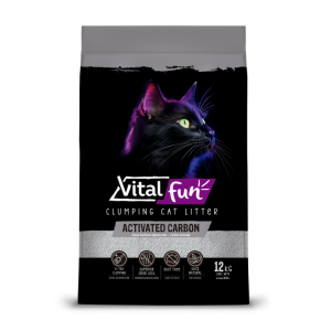 VitalFun Arena Sanitaria Aglomerante Carbón Activado x 12Kg