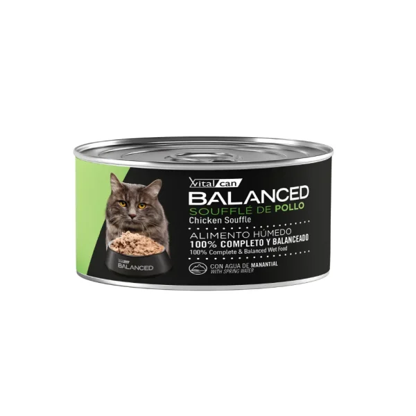 Balanced Souffle Merluza Gato Castrado 85Grs x 12Uds